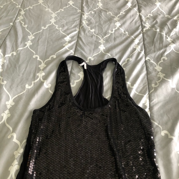 Black sequin top - Picture 2 of 4